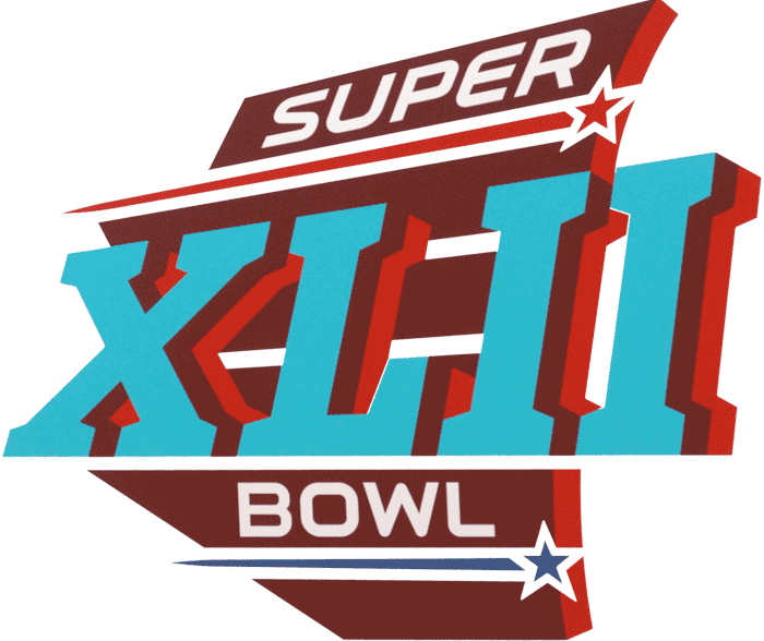 Super Bowl XLII Primary Logo t shirt iron on transfers
